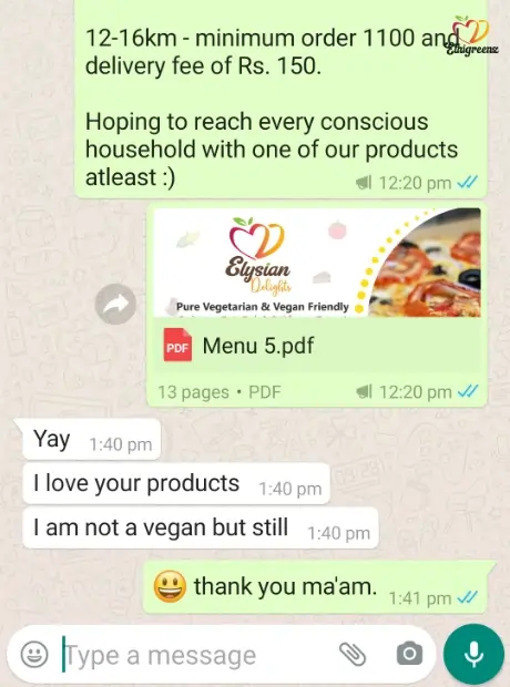 Ethigreen Vegan Pizza Reviews